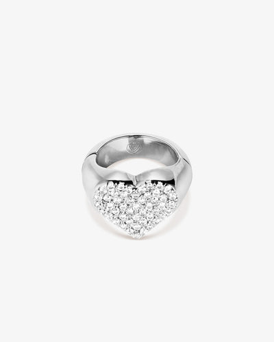 Pavé Heart Charm for Stethoscope